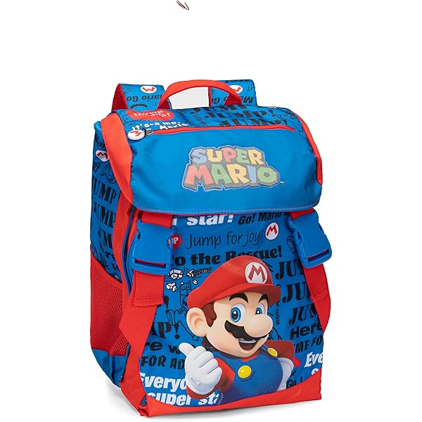 Zaino Scuola Ufficiale Mario Kart Per Bambini - 28 Litri Con Tasche Multiple - Foto 11