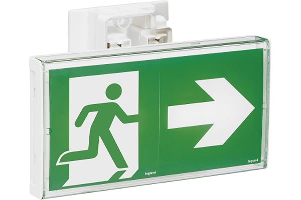 legrand - BAES d'évacuation saillie à LEDs - Sati connecté visibilité augmentée pour ERT & ERP - 45LM - 1H-ip43 ik07