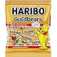 Haribo Orsetti D'Oro Multipack, 21 Mini Bustine Da 12gr, Caramelle Gommose, Gusto Frutta, Ideali Per Una Festa Di Compleanno 