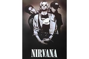 Nirvana Rock Band Affisch, 30 x 40 cm