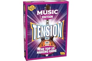 Cheatwell Games Tension Music Edition - The Top 10 Naming Game - Party Game For Ages 12+ - Music Trivia Game That Will Keep You All Guessing