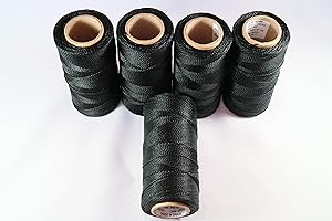 Hilo Encerado Linhasita 1mm. (Negro) Hacer Clic en la Pestaña para elegir 168 Colores … (Neri)