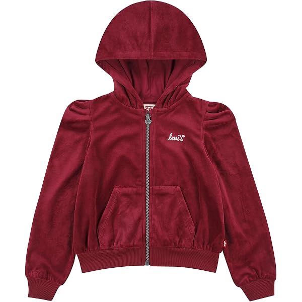 Felpa Levi's Con Volant Per Bambine E Ragazze - Modello Lvg 1ej245, Cotone E Poliestere, Comoda E Stilosa - Foto 4