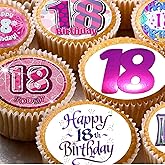 48 PCS Edible Rose Cupcake Toppers - Wafer Paper Rose Cupcake Picks For Roses Theme Baby Shower Wedding Bridal Birthday Anniversary Party Decorations Supplies - Pink - View #8