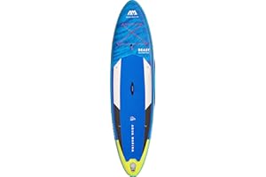 AM AQUA MARINA Unisex Adult - All-around Isup, 3.2m/15cm, Beast Advanced All Around iSUP 3 2m 15cm with paddle and safety leash, Blau, 320 x 81 15 cm EU