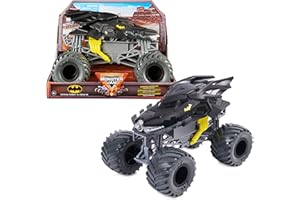MONSTER JAM - COCHE MONSTER TRUCK BATMAN DE METAL ESCALA 1:24 - Vehículo de Coleccionista - 6064973 - Coches para Niños - Juguetes Niños 3 años + - Juguetes Superhéroes