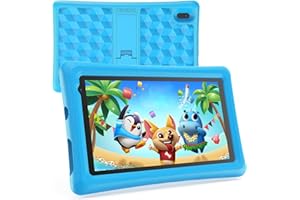 BENEVE Kids Tablets 7 inch HD Display Android Tablet for Kids Toddler Tablet Kids Edition Tablet with WiFi Bluetooth Dual Camera Childrens Tablets 2GB + 32GB Parental Control,Google Play Store