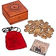 Deluxe Wooden Runes: 25 wooden runes in wooden box