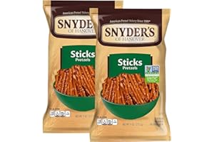 BHARTI BEN Snyder's of Hanover Sticks Pretzels 255g (Pack of 2)