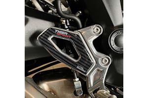 Resin Bike Motorcycle 3D Stickers Compatible with Triumph Tiger Sport 660 2022-2025. Heel Pad Protections from Impact and Scratches. Resin Stickers - Gadget Moto