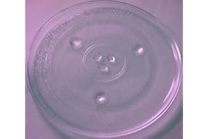 INGBERTSON Mikrowellenteller / Drehteller / Glasteller für Mikrowelle # ersetzt Neff Mikrowellenteller # Durchmesser Ø 31,5 cm / 315 mm # Ersatzteller # Ersatzteil für die Mikrowelle # Ersatz-Drehteller # OHNE Drehring # OHNE Drehkreuz # OHNE Mitnehmer