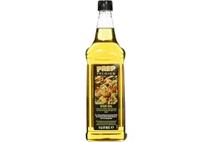 ‎PREP PREMIUM PREP PREMIUM Woköl 1 x 1000 ml PET Wok Öl Für die asiatische Küche Sonnenblumenöl geröstetem Sesam öl, verfeinert mit Knoblauch- & Ingweraromen für Wok Gerichte