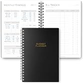 Budget Planner & Monthly Bill Organizer | Finance Budget Planner, Financial Savings, Debt, Income, Expenses, Spending & Bill 
