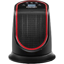 De'Longhi Bend Line, Ceramic Fan Heater 2kw, Room Thermastat, 24hr Timer,  Digital Control Panel, Anti Frost Frunction, Oscillating base, Auto-Off,  For Rooms up to 60m3, HFX60V20, Black and White : Amazon.co.uk: Home