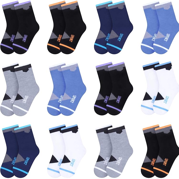 HAGOT Kindersocken Aus Baumwolle - Bunte Socken Für Jungen & Mädchen