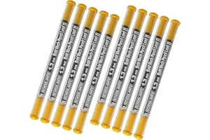 SCHOOL-MATE Mechanical Pencil 1.3 mm Lead Refills, Pack of 50 Leads, 10 Tubes - 5 Leads Per Tube, Hi-Polymer Refill, Write Draw Sketch Use, ZOFAX Black Ball Pen