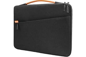 JETech Pokrowiec dla Laptopado MacBook Air/Pro, Notebooka 13-16 Cala, Wodoodporna Torba Etui z Przenośnym Uchwytem i Kieszenią dla Akcesoria