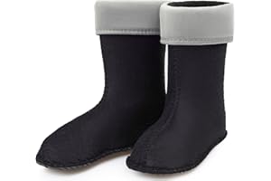 Ladeheid Chaussettes chaudes pour bottes en caoutchouc KL045