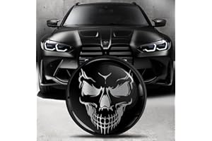 Biomar Labs Motorhaube Kofferraum Plakette Abzeichen 82mm Kompatibel mit BMW Emblem 51148132375 EO 15