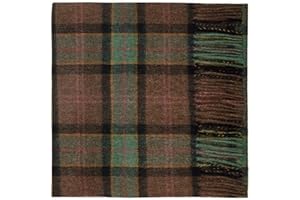 Oxfords Cashmere 100% Lambswool Tartan Plaid Scarf
