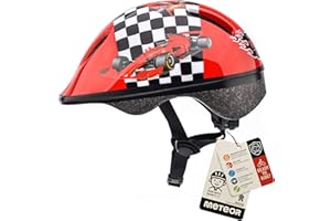 METEOR Casque Vélo Enfant VTT et VTC Unisexe Casque de Cyclisme de Réglable de Sport pour BMX Skate Scooter Patines Conçu pour la Sécurité des Utilisateur