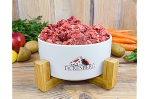 TACKENBERG Barfers Best of Beef for Dogs - 28 x 500 g - Delicious Frosted Meat as Dog Food in Premium Quality - Suitable Freezer Food for Your Four-Legged Friend - No Additives
