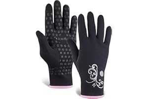 TrailHeads Womens Touchscreen Running Gloves - Accessories for Women Winter - Hiking, Biking, Sports