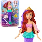 Mattel Disney Prensesi Y&uuml;zen ve Renk Değiştiren Ariel Bebek Disney prensesi oyuncakları, y&uuml;zen deniz kızı Ariel bebek HPD43
