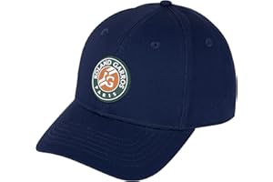 ROLAND GARROS Casquette Collection Officielle - Taille réglable
