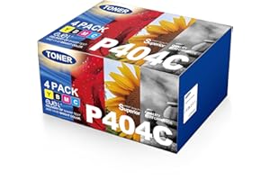 ‎EJET ejet CLT-P404C CLT-K404S Toner Kompatibel für Samsung CLT-404S C404S Y404S M404S für Xpress SL C480W C480FW C430W C480 C430 C480FN C48X C43X Series (Schwarz Cyan Gelb Magenta, 4er-Pack)