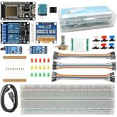 Binghe ESP-32-Basic Starter Kit Development Board, ESP32 Kit with OLED, Sensors, Breadboard Display Modules Compatible with A