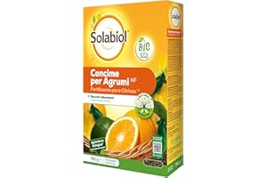SOLABIOL Fertilizante cítricos, ingredientes 100% orgánicos con estimulador radicular para una mejora de la cosecha