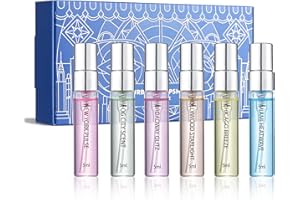 LMDGDS Urban Snapshot Duftset, Langhaltende Düfte Proben Geschenkset für Damen Herren | Parfum Set mit 6 Varianten in edelbox