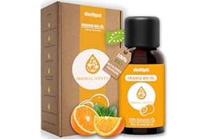 ‎DASXGUT DasXgut – BIO Orangenöl 30 ml ätherisch [100% NATURREIN] Kaltgepresst aus echten Orangen - zum Verzehr - Duftöl - Orange Oil E5004115