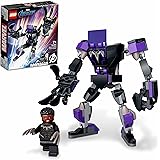 LEGO 76204 Marvel L’Armure Robot de Black Panther, Set Figurine, Avengers Jouet de Construction pour Enfants +7 Ans à Collect