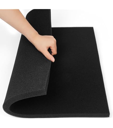 APXEL Aquariumfilterspons, Filtermat, Aquariumfilterwatten, Filtersponzen, Actieve Koolspons, Filteraccessoires Voor Aquaria, Kleine Vijvers, Rifaquaria (30 * 40 * 2 cm