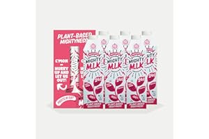 MIGHTY PEA Mighty Protein Oat Milk, Oat Drink with Added Plant Protein, (6x1L Cartons), Vegan, Free From Dairy, Lactose & Nuts, UHT & Long Life Milk Alternative