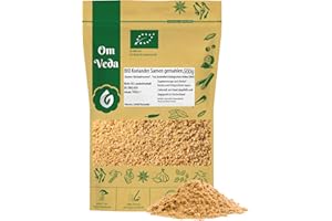 ‎OMVEDA BIO Koriander Pulver gemahlen 500g | Koriandersamen Korianderpulver Koriandersaat fein gemahlen | Organic Coriander Powder | OmVeda Gewürze für Küche (500g)