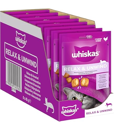 WHISKAS Junior Dolcetti Al Latte Per Gattino 55g - La Confezione Può Variare