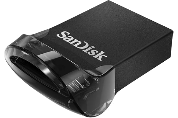 SanDisk 64GB Ultra Fit Unidad Flash, USB 3.2, con velocidades de transferencia hasta 300 MB/s