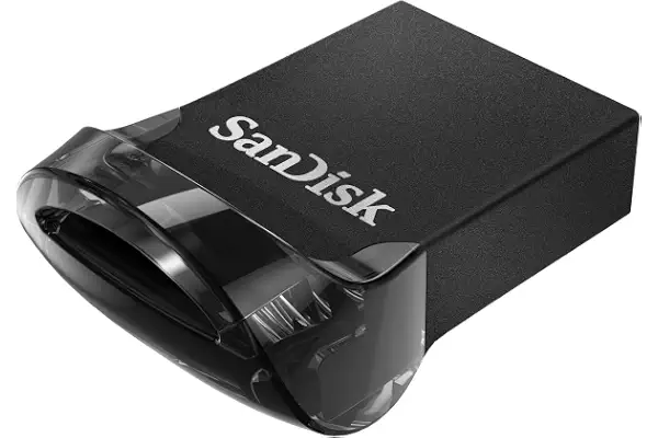 SANDISK Ultra Fit Unidad Flash 64GB, con velocidades hasta 300 MB/s | USB 3.2, ideal para ordenador portátil o de sobremesa, consolas de juegos y sistemas, RescuePRO Deluxe