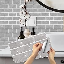 Pegatinas Para Azulejos 15x15 Cm - Pack De 50, Impermeables, Fácil Instalación, Con Raspador