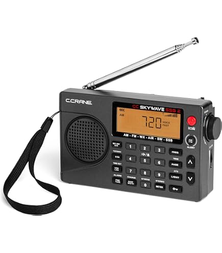 TECSUN PL680 Portable Shortwave Radio - AM/FM/LW/SW/SSB/AIR, PLL, Black