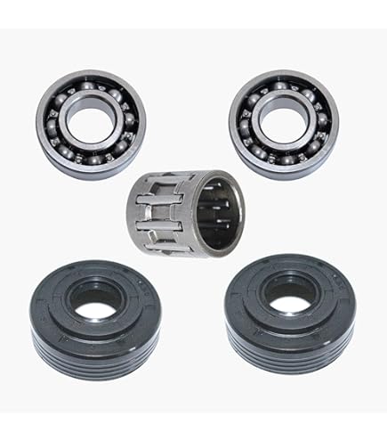 Kit Cuscinetti E Paraolio Per Motosega Husqvarna | Compatibile 357, 359, 345, 362 | Numeri 505275719 E 738220225 - Foto 3