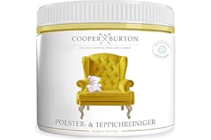 ‎COOPER & BURTON Sofa Reiniger Polsterreiniger & Teppichreiniger Konzentrat 0,5 kg | Nachhaltige Alternative zum Reinigungsspray für Polster Autositze Couch Sofa | Reiniger & Fleckenentferner von COOPER & BURTON