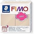 STAEDTLER 8020-70 FIMO Soft Oven-Hardening Polymer Modelling Clay - Sahara (1 x 57g Block)