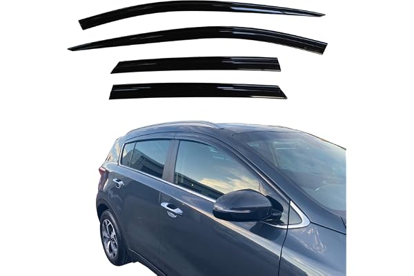Autoclover Lot de 4 déflecteurs d’air pour voiture