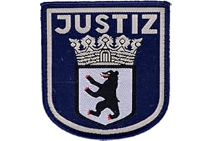 RescPol Abzeichen Justiz Berlin mit Klett