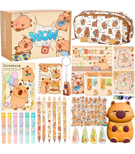 Lot De 4 Trousse Scolaire Avocat Transparent – Pastel Kawaii – 20 X 9 Cm – Sac Organiseur Fournitures – Cadeau Enfant