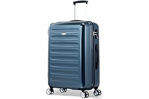 Probeetle by Eminent Walizka Voyager IX lekka twarda obudowa z poliwęglanu 4 ciche kółka zamek TSA, Czarny, M (67cm - 70L) (2. Gen), Walizka